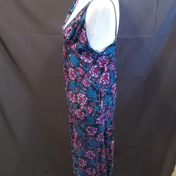 Free People Velvet Rose Jumpsuit SZ MD - Picture 6 of 12